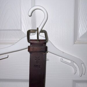Authentic Frye men’s leather belt